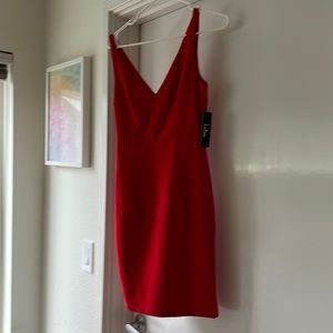 Lulus red dress